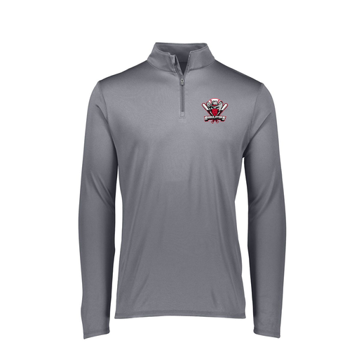 [FTLQFLGY-FAXS-LOGO1] Decker Women's Flex-Lite 1/4 Zip Shirt (Female Adult XS, Gray)