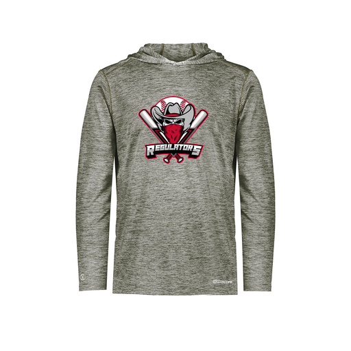 [FOLHCGGY-AS-LOGO1] Decker Men's Charge Hoodie (Adult S, Gray)